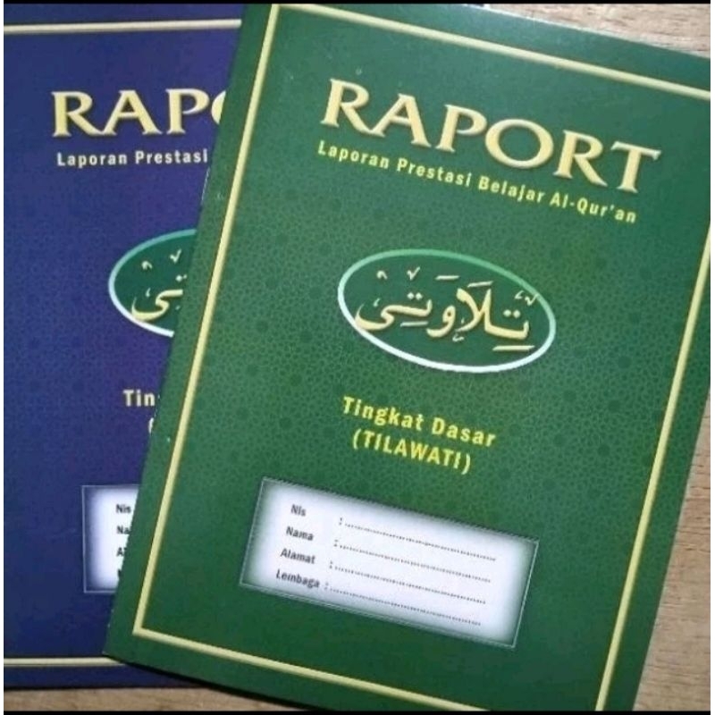 Jual RAPOT TILAWATI DAN ALQURAN | Shopee Indonesia