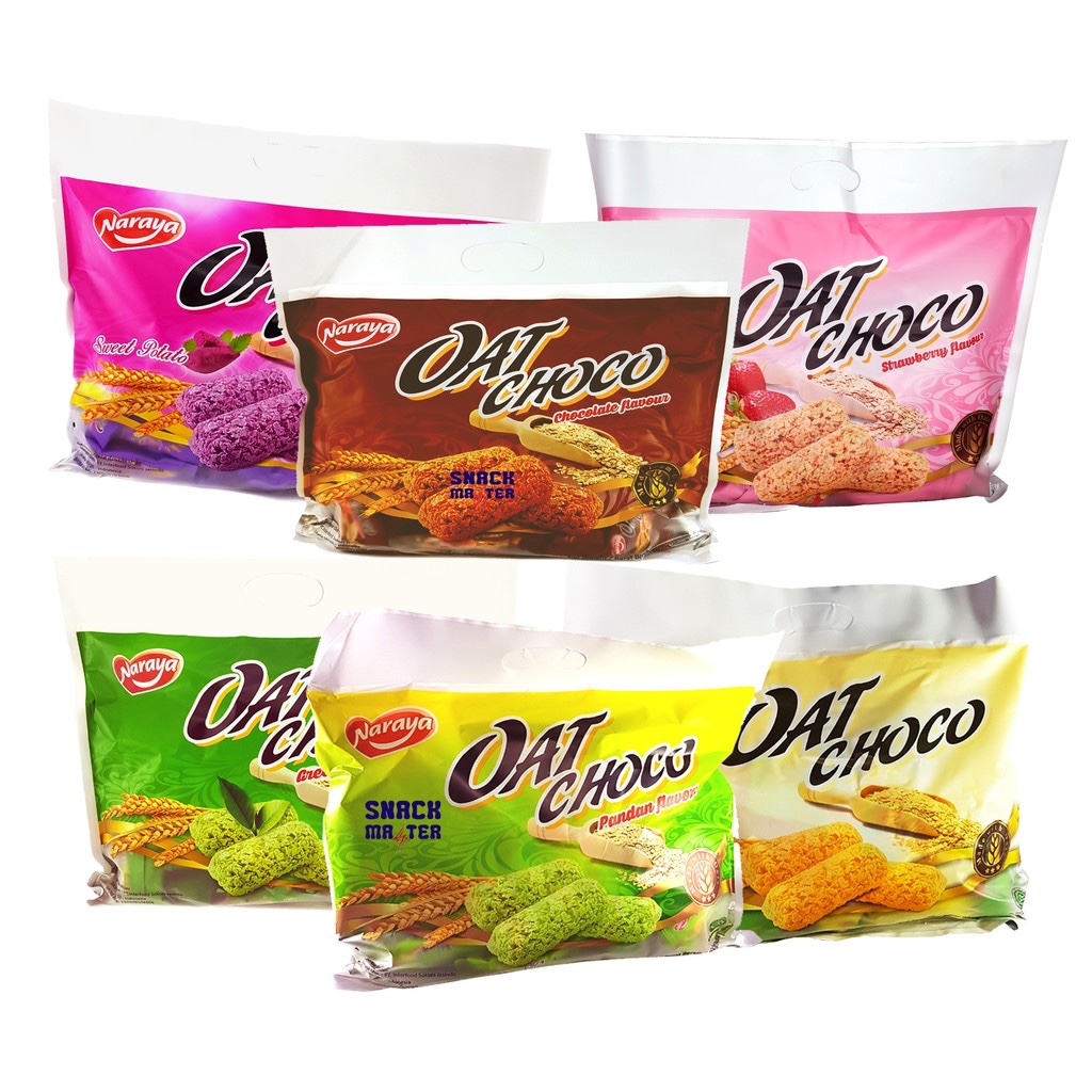 Jual Naraya Oat Choco Netto 400 gr (Isi 40 pcs x 10gr) Shopee Indonesia