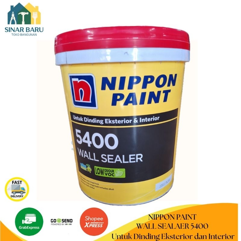 Jual Nippon Paint Wall Sealer 5400 Untuk Dinding Eksterior dan Interior ...