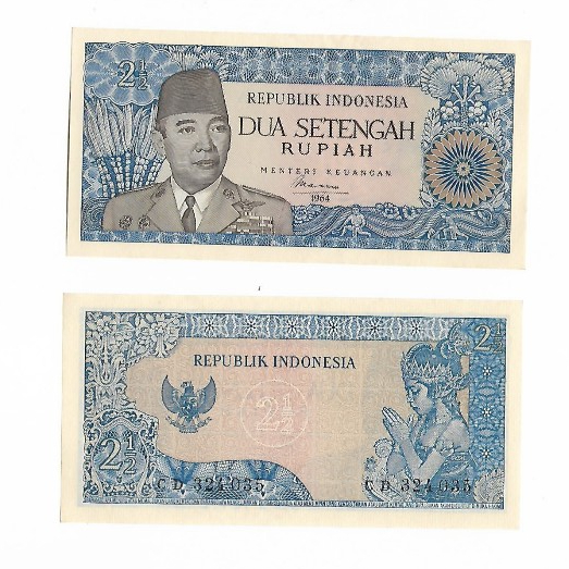 Jual Uang kuno Indonesia 2,5 Rupiah 1964 Seri Soekarno | Shopee Indonesia
