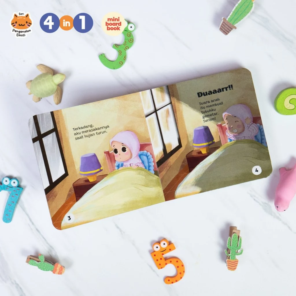 Buku Bayi - Seri Pengenalan Emosi - 8