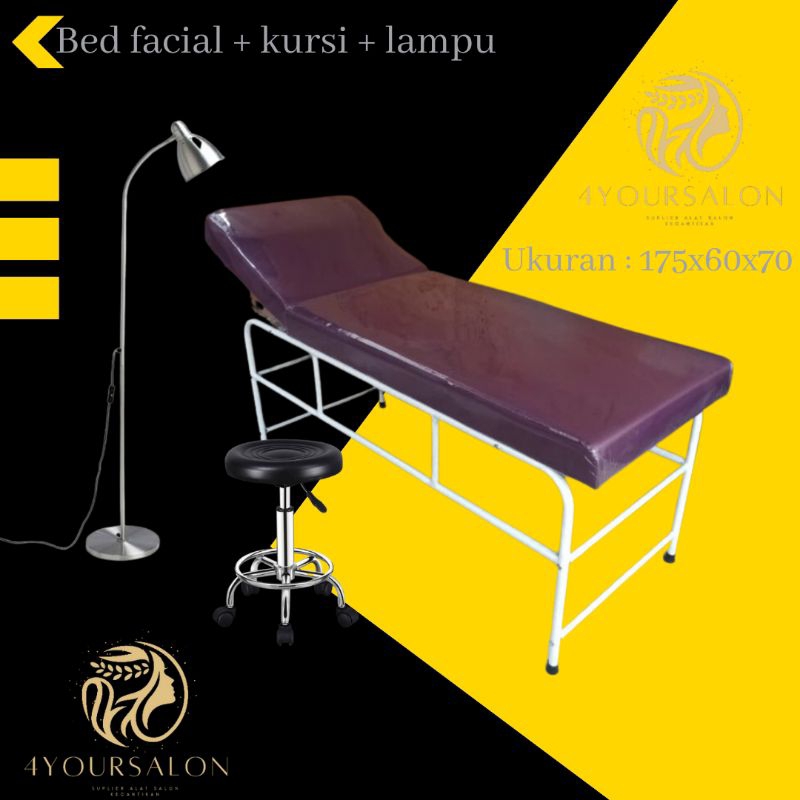 Jual Bed eyelash extension bed salon bed facial bed massage bed medis