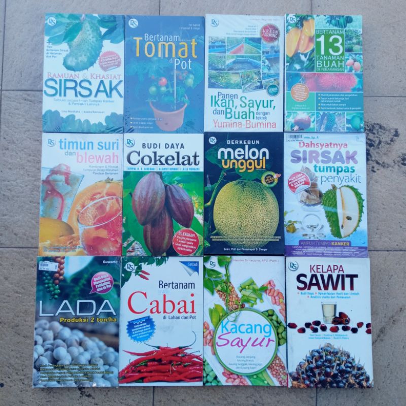 Jual Obral Buku Murah Original Buku Bertanam Buah Bertanam Tomat Di