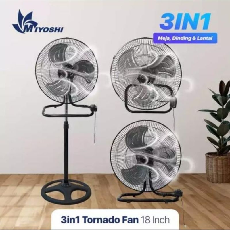 Jual Kipas angin industri Fan OKayama/Miyoshi/hobiku - 1831 3in1 18inch ...