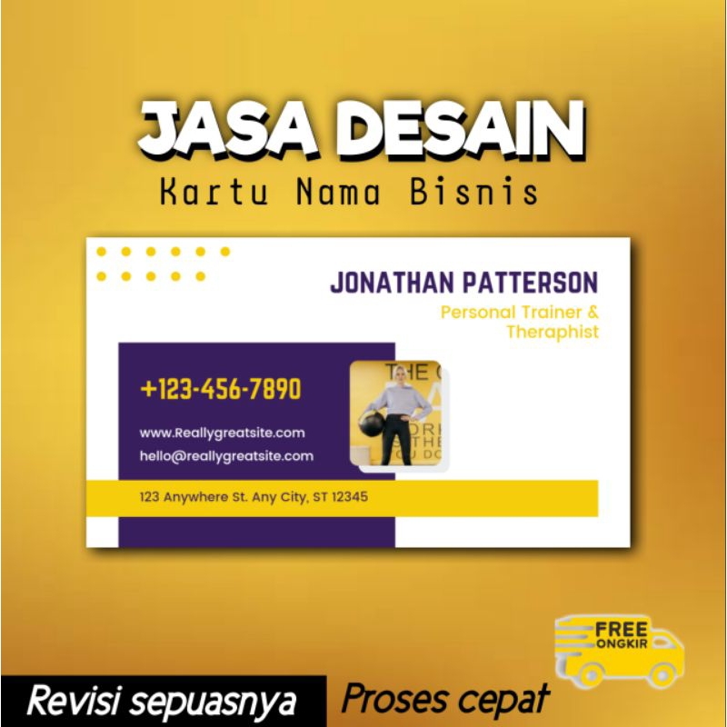 Jual jasa desain kartu nama kartu nama id card desain kartu nama buat ...