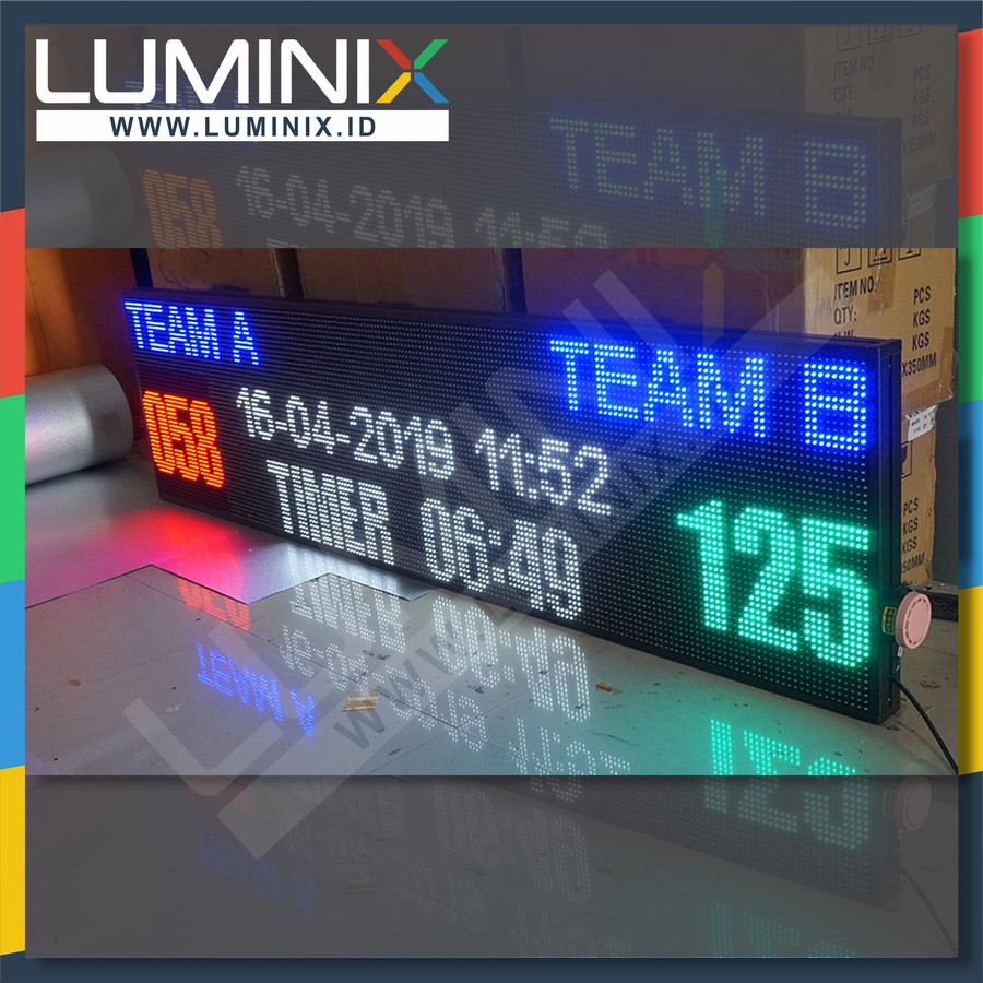 Jual Custom Order Scoreboard Digital Wi-Fi | Shopee Indonesia