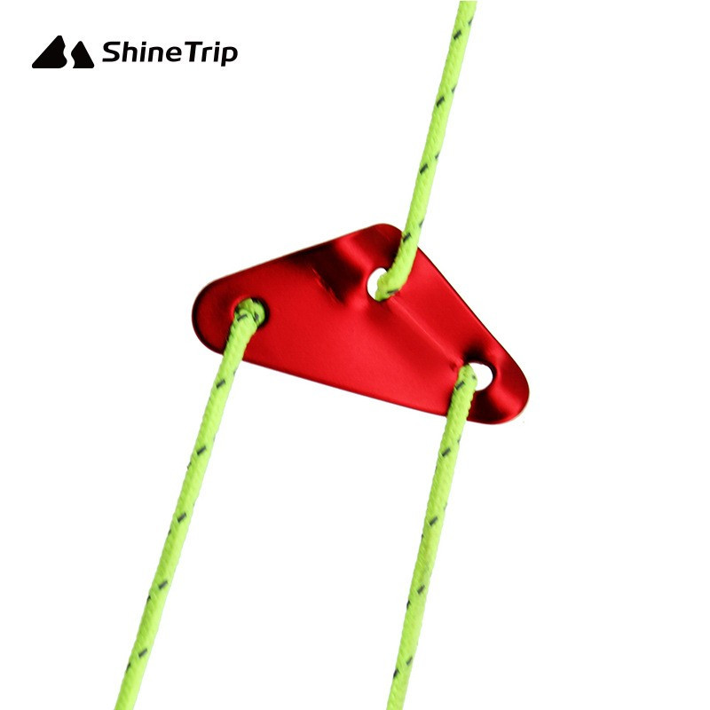 Jual SHINETRIP Rope Stopper Aluminium Alloy Awning Rope Triangle Buckle ...