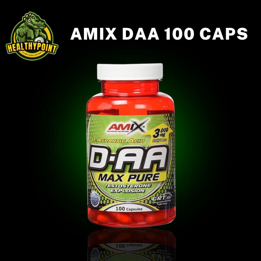 Jual Amix DAA Max Pure 100 Capsules Natural Testosteron Booster D ...