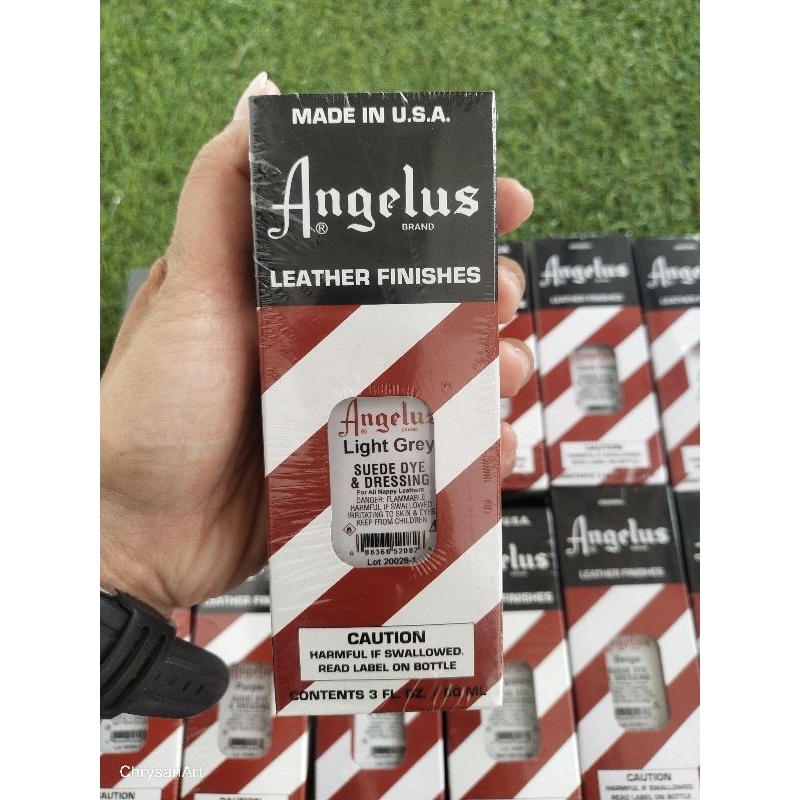 Jual Angelus Suede Dye/Angelus Cat Kulit Bahan Bludru Suede Dye 3oz ...
