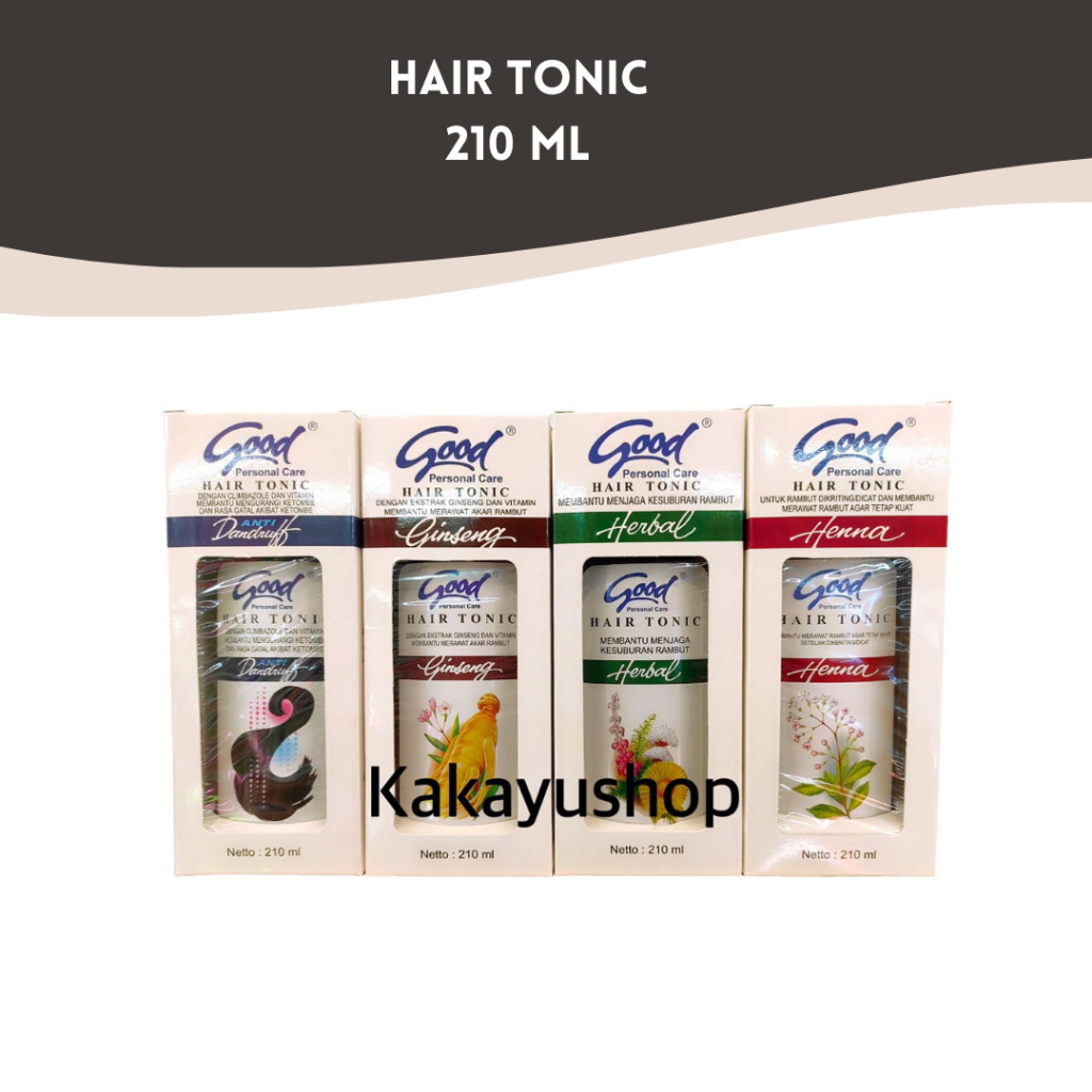 Jual GOOD Hair Tonic 210ml - Perawatan Rambut | Shopee Indonesia