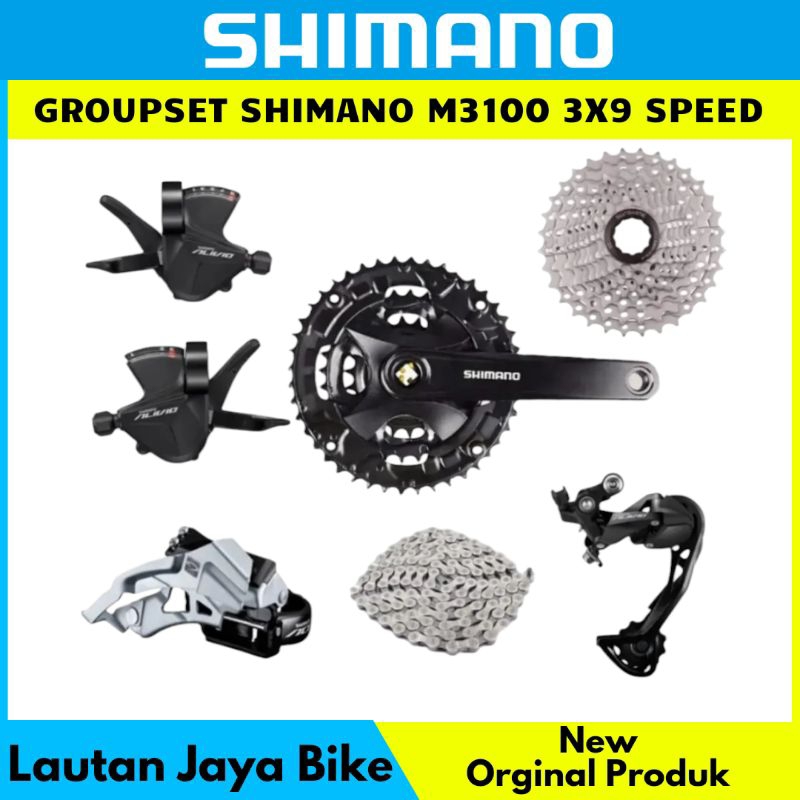 Jual shops groupset alivio