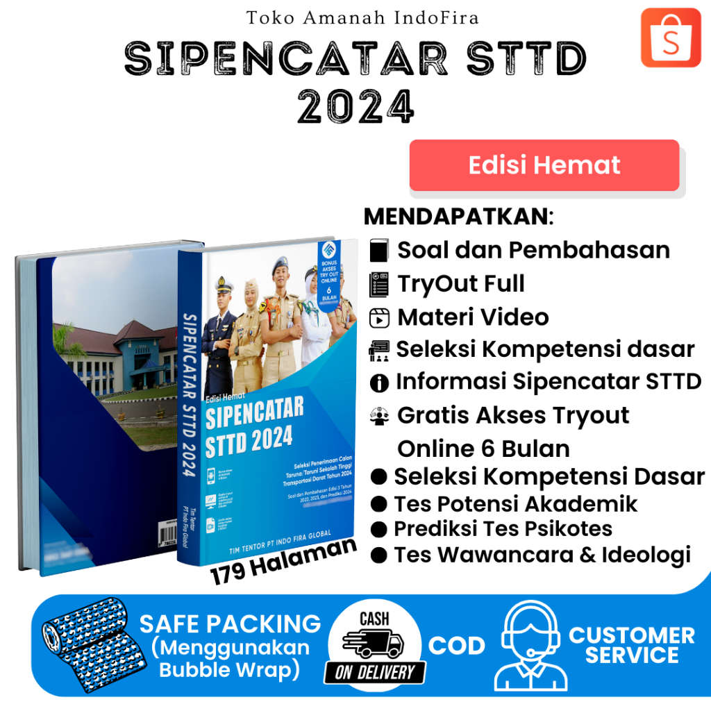 Jual Buku Terbaru SIPENCATAR STTD 2024 (Edisi Hemat + Gratis Akses ...