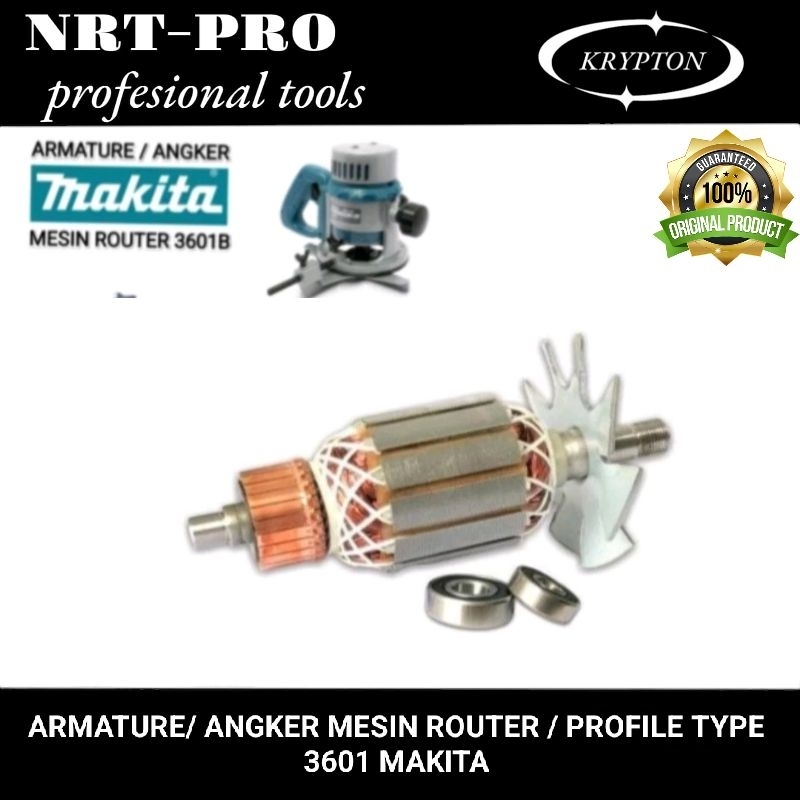 Jual armature / angker mesin router profile 3601 /3601B NRT PRO ...