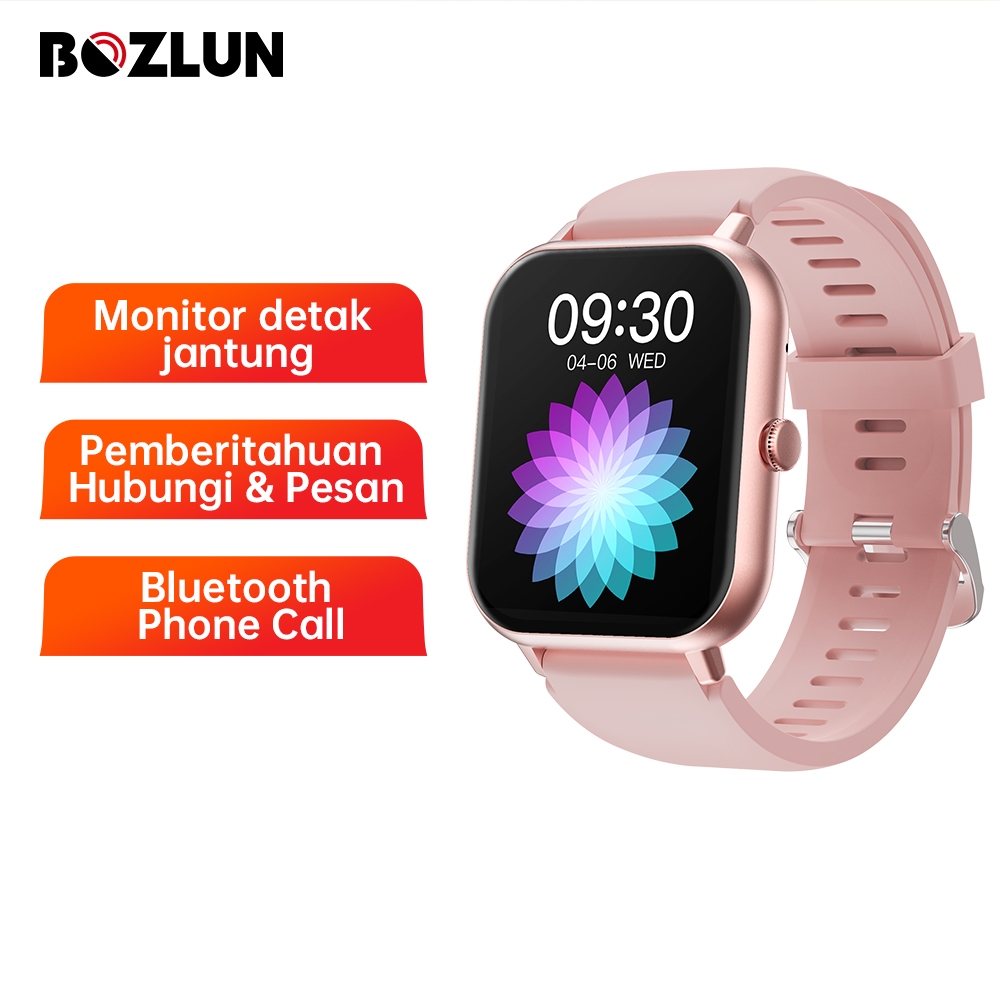 Jual Bozlun Smartwatch Wanita Jam Tangan Running Sport Jamnya Smart