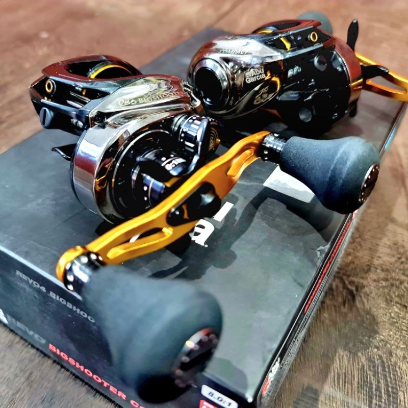 Jual Reel Pancing Abu Garcia Revo Big Shooter Compact 7L & 8L