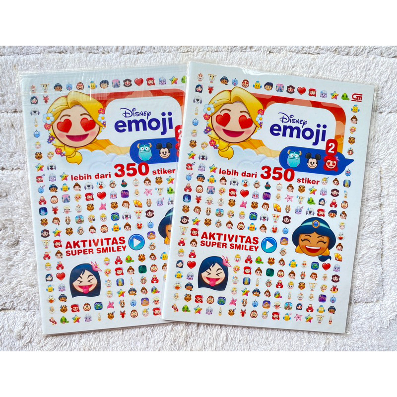 Jual [ORIGINAL] Gramedia : Buku Aktivitas Disney Emoji Pixar Emoji ...