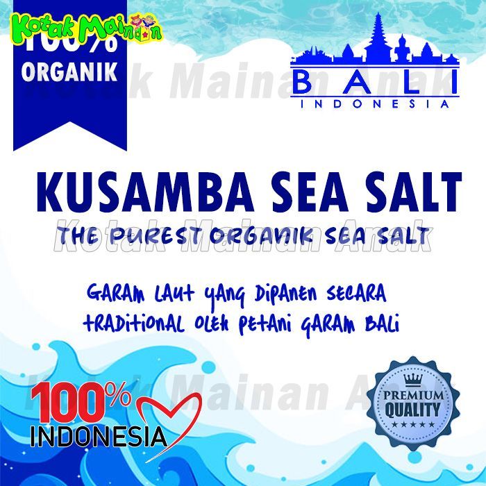 Jual Garam Laut Organik Kusamba Organic Sea Salt Oleh Oleh Bali Kusamba ...