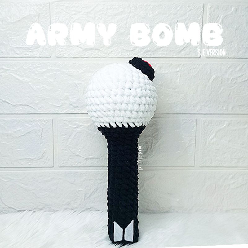 Jual AMIGURUMI/ BONEKA RAJUT ARMY BOMB SPECIAL EDITION VERSION BTS ...