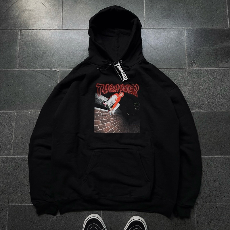 THRASHER CHINA BANKS PULLOVER HOODIE
