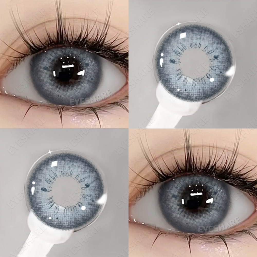 Jual Eyeshare Softlens Miki Gray 1 Pasang 140mm Shopee Indonesia