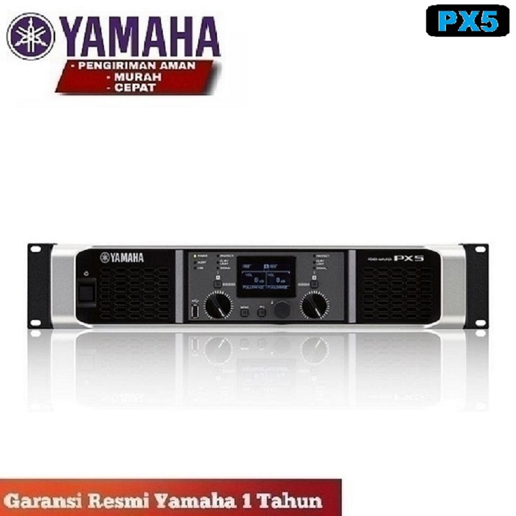 Jual Yamaha PX5 / PX 5 Power Amplifier Original Garansi Resmi | Shopee ...