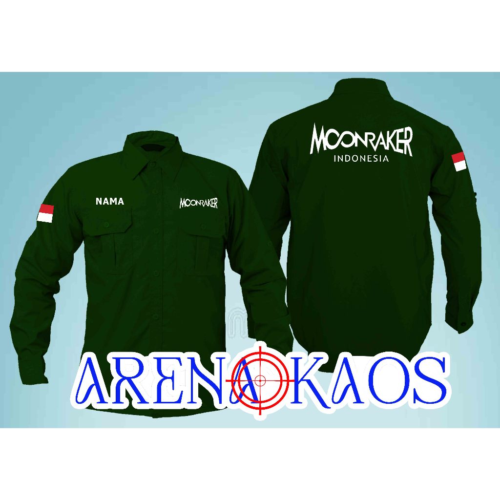 Jual KEMEJA MOONRAKER INDONESIA / KAMEJA MOONRAKER INDONESIA | Shopee ...