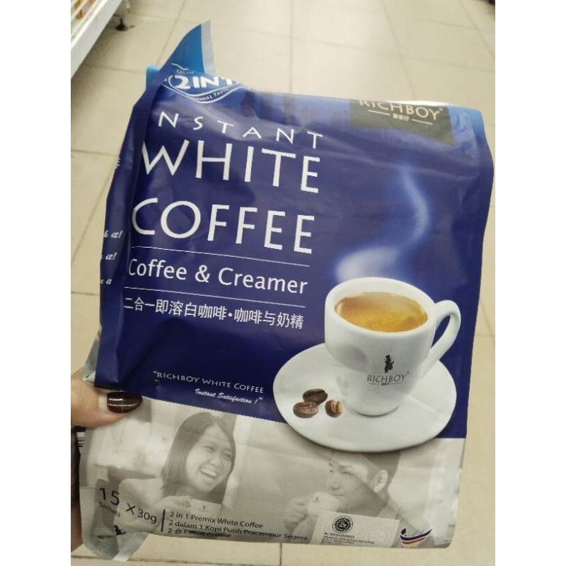 Jual RICH BOY 2in 1 White Coffee 15s x @30gr Malaysia | Shopee Indonesia