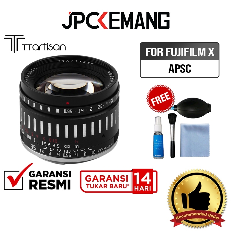 Jual Ttartisan 35mm F0 95 Fujifilm X Ttartisans 35 Mm F 0 95 Fuji Free