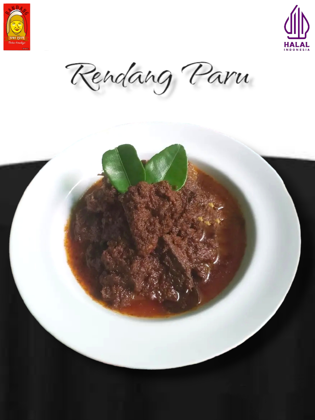 Jual ( 250 gr) Rendang Paru Sapi/Rendang Basah/Rendang Uni Luti ...