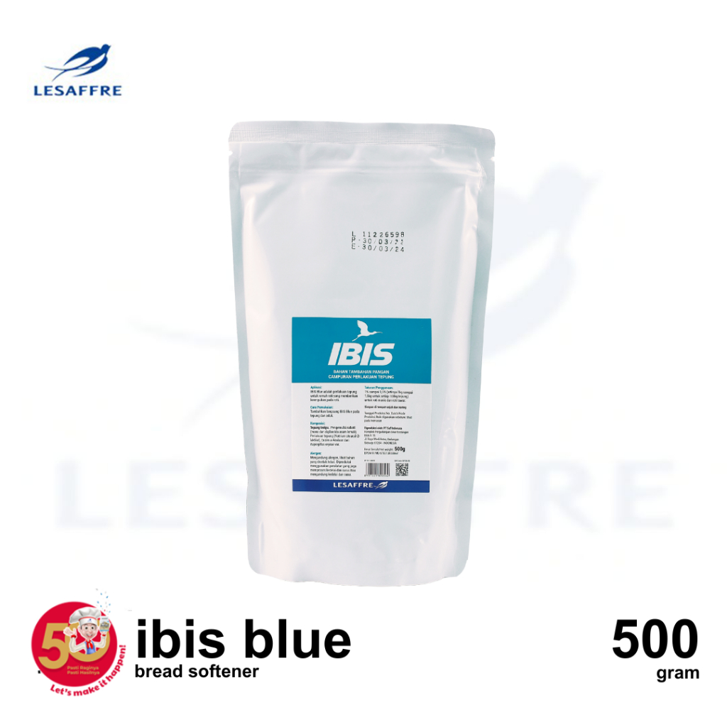 Jual IBIS BLUE, Pelembut Roti per 500 gram | Shopee Indonesia