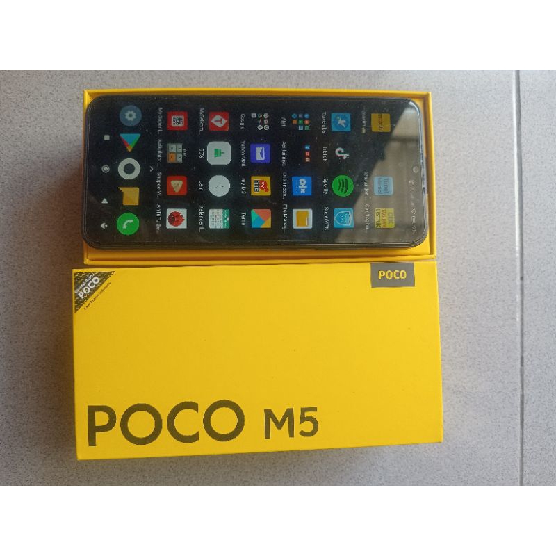Jual POCO M5 4/64 BLACK | Shopee Indonesia