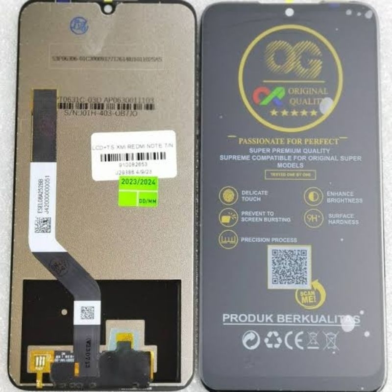 Jual lcd touchscreen xiaomi redmi note7 og superrr | Shopee Indonesia