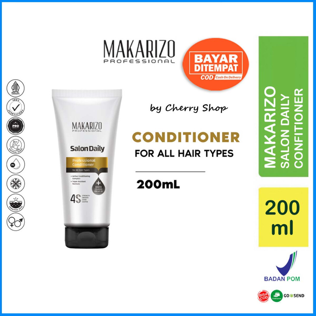 Jual Makarizo Professional Salon Daily Conditioner 200mL / Hair ...
