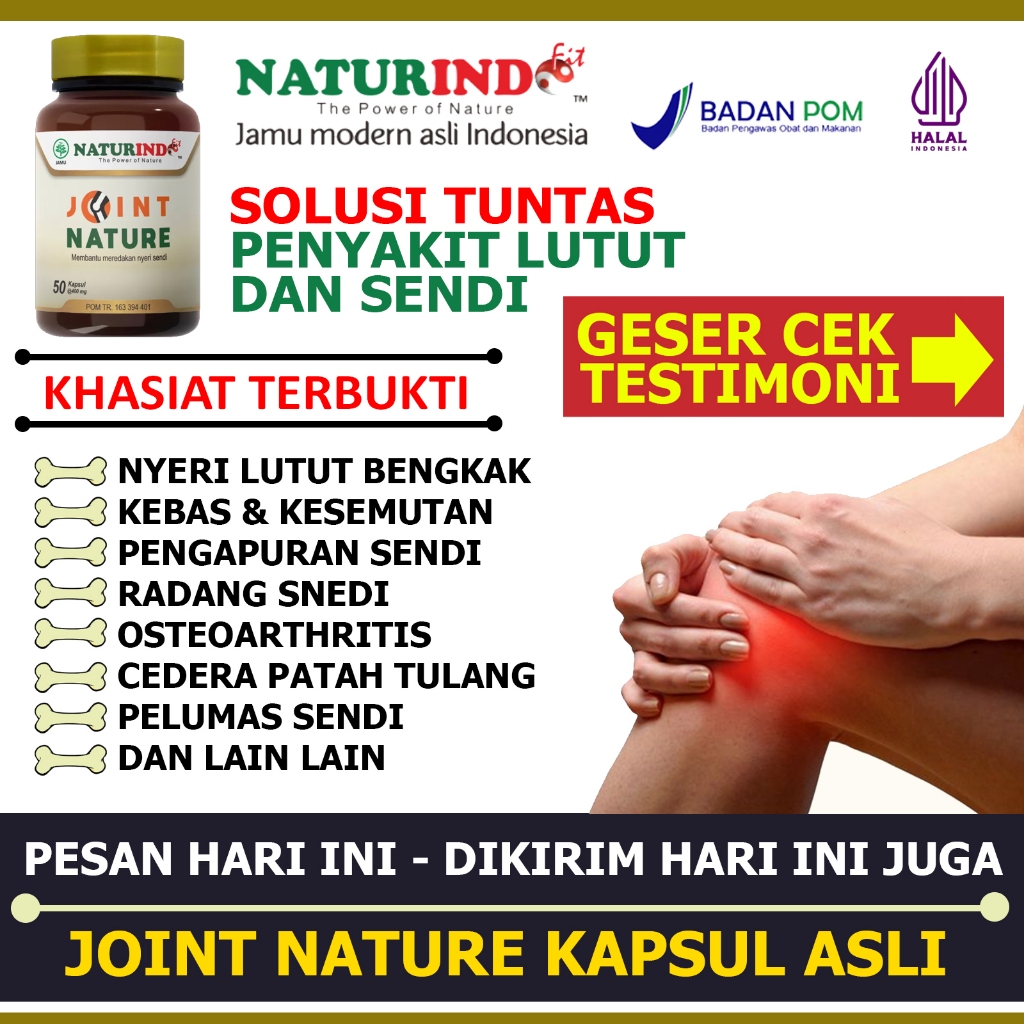 Jual Obat Nyeri Lutut Dan Sendi Paling Ampuh Sakit Lutut Bengkak Radang Pengapuran Sendi Joint