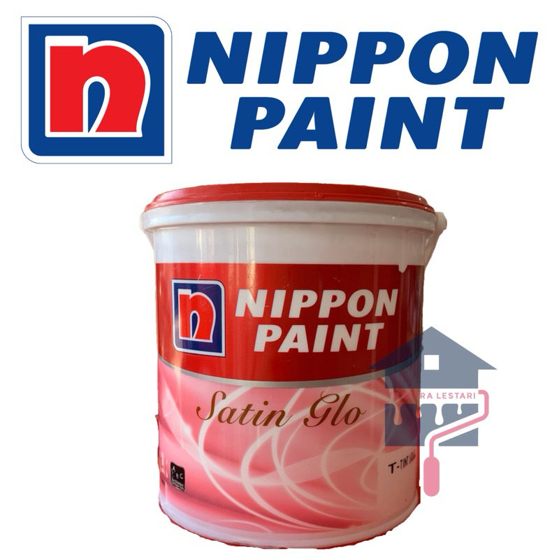 Jual NIPPON SATIN GLO 2.5L | NIPPON CAT TEMBOK GLOSSY FINISHED | Shopee ...