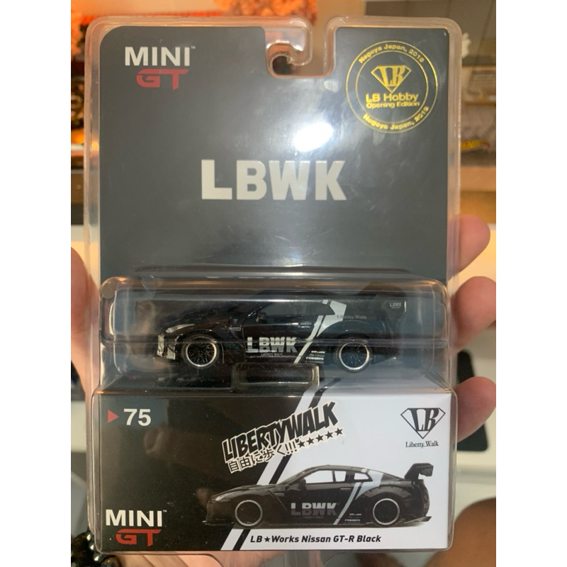 Jual MINI GT R35 NAGOYA EXCLUSIVE BLACKCARD LBWK #75 | Shopee Indonesia