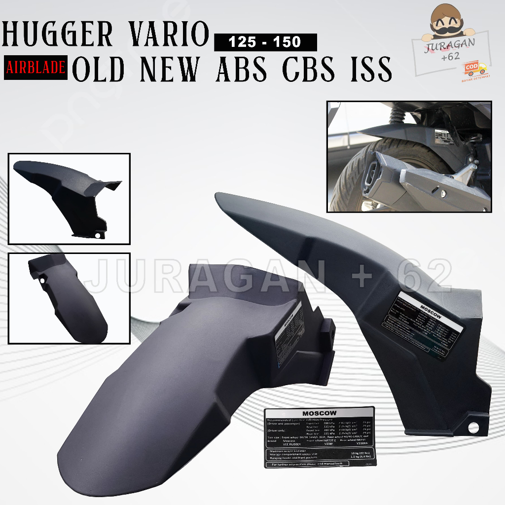 Jual Hugger Hager Huger Vario Old New Iss Cbs Abs Spakbor Kolong Air Blade Honda Pnp