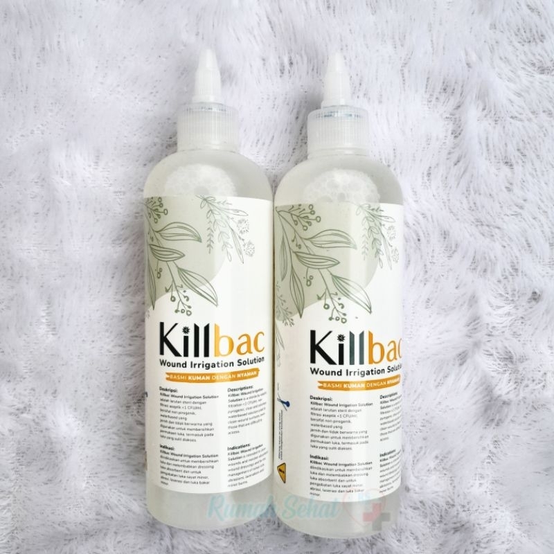 Jual Pembersih Luka Pencuci Luka Killbac Wound Irrigation Solution ...