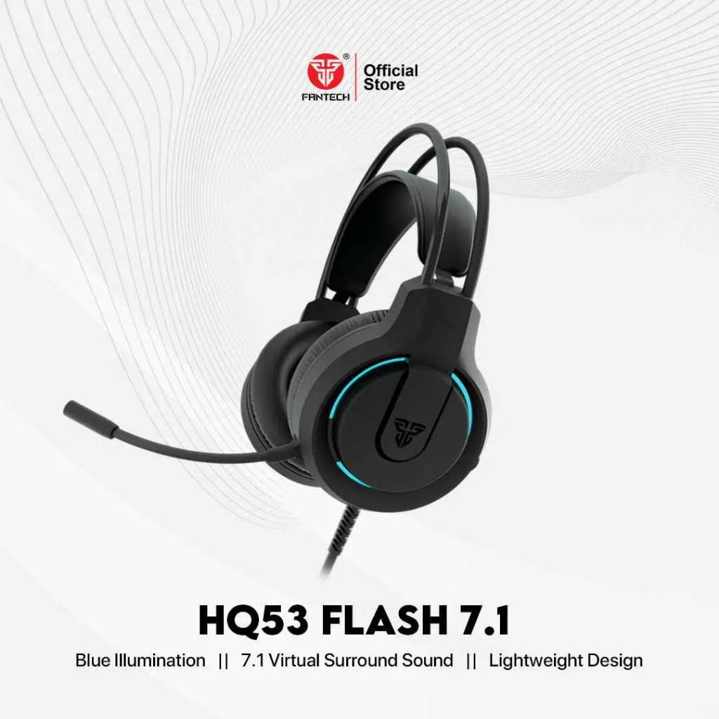 Jual Headset Gaming Fantech FLASH HQ53 Mobile With Microphone Shopee