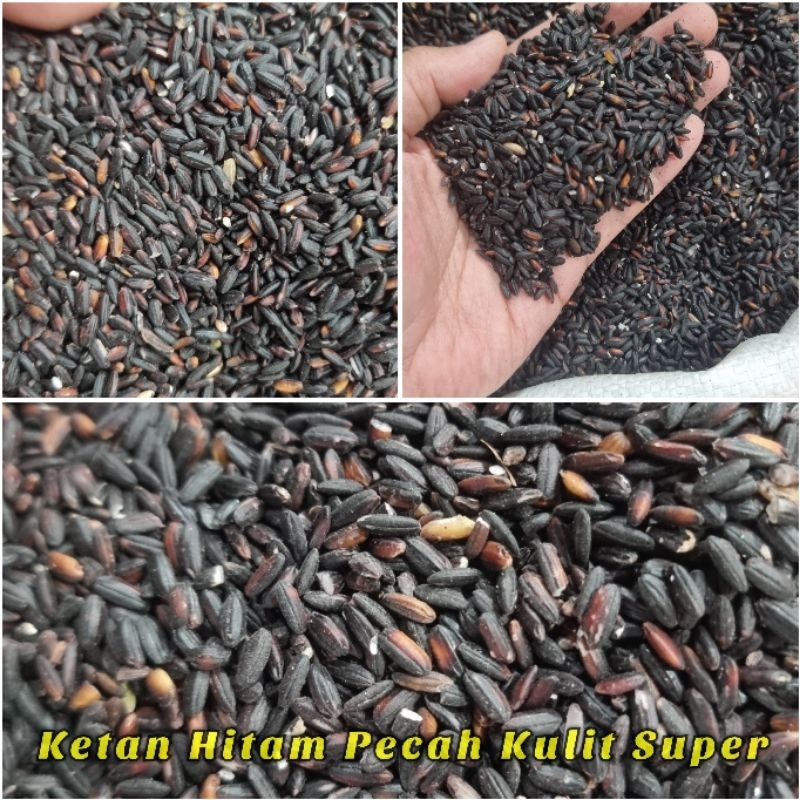 Jual Ketan Hitam Pecah Kulit Super 5 KG Beras Ketan PK - Bambu Wangi ...