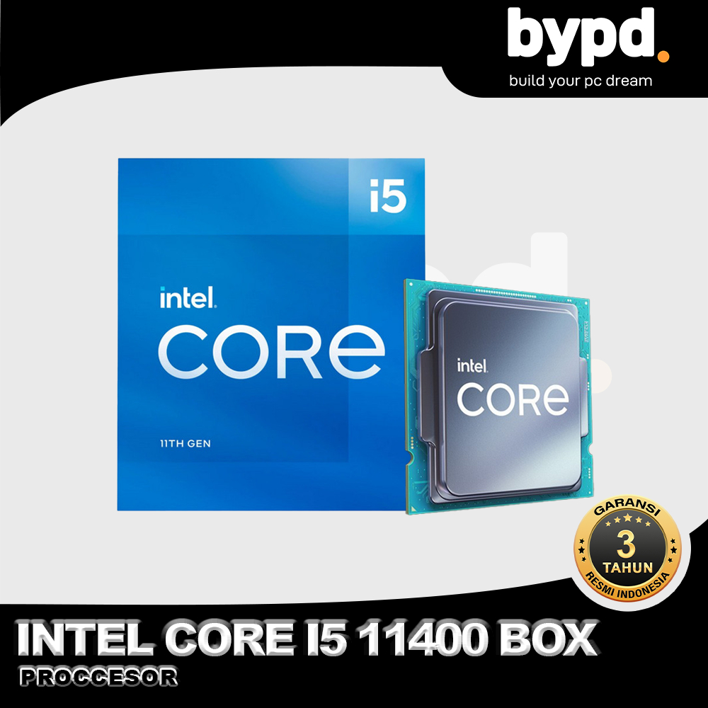 Jual PROCESSOR INTEL CORE i5 11400 BOX - 2.6Ghz Up To 4.4Ghz LGA1200 ...