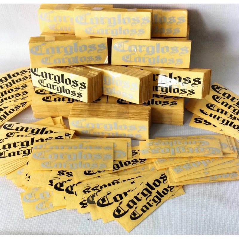 Jual Stiker cutting helm Cargloss 1set besar dan kecil | Shopee Indonesia
