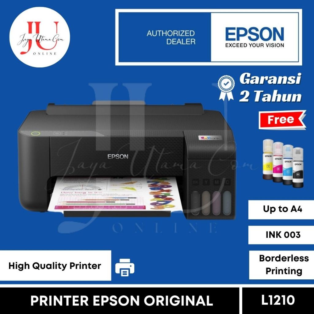 Jual Epson Printer L1210 Pengganti Epson L1110 Print Only Shopee Indonesia 5576