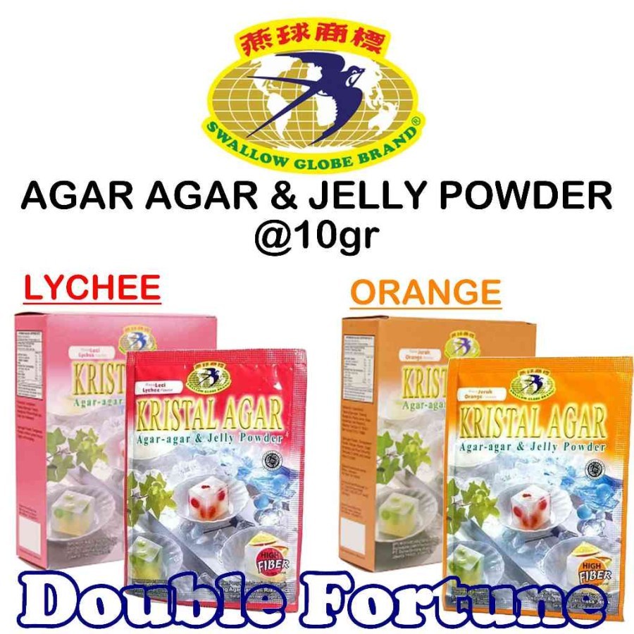 Jual SWALLOW KRISTAL Agar-agar Puding Jelly Powder @10g | Shopee Indonesia