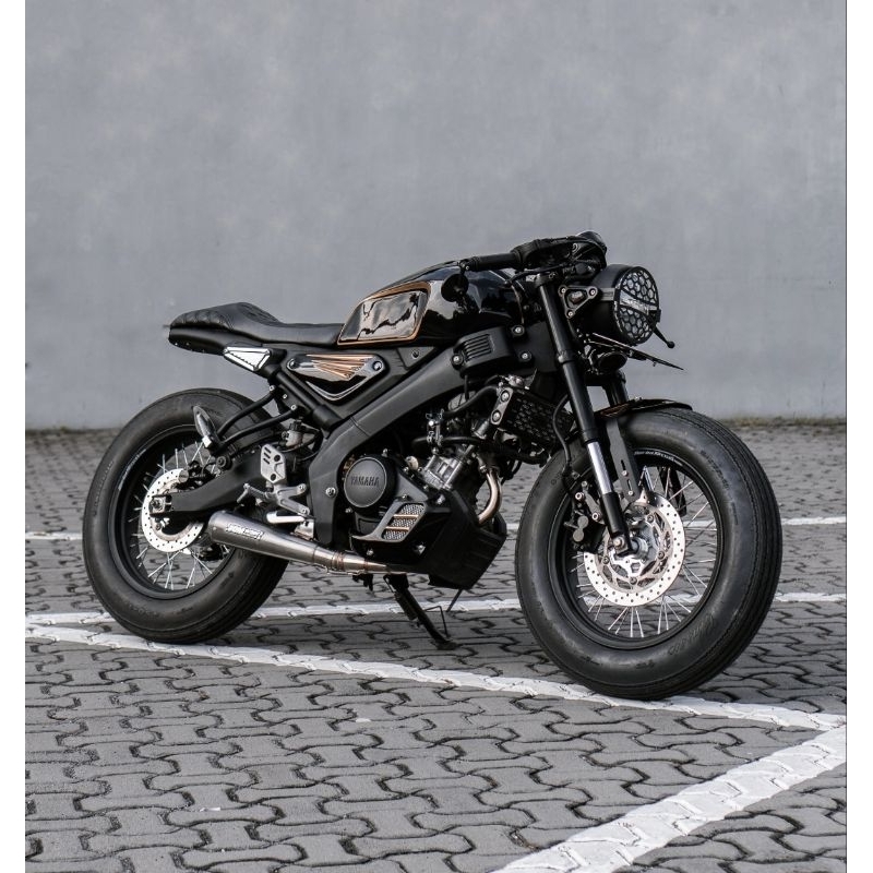Jual XSR 155 Body Bawah,Jog,Stoplamp 3in1 / Jok Caferacer / Jok Set ...