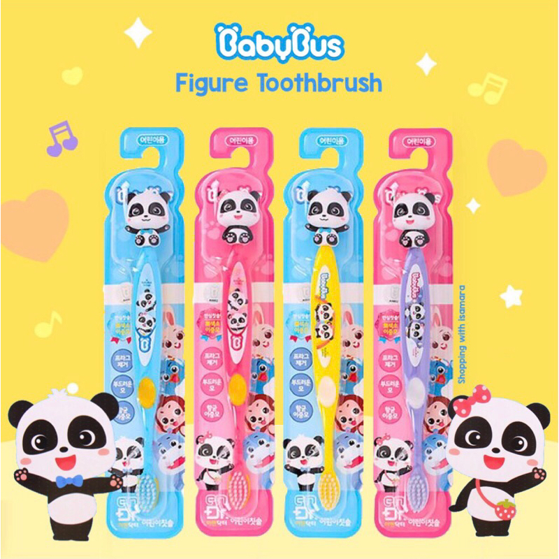 Jual Babybus Figure Toothbrush / Sikat Gigi Karakter Kiki & Miumiu ...