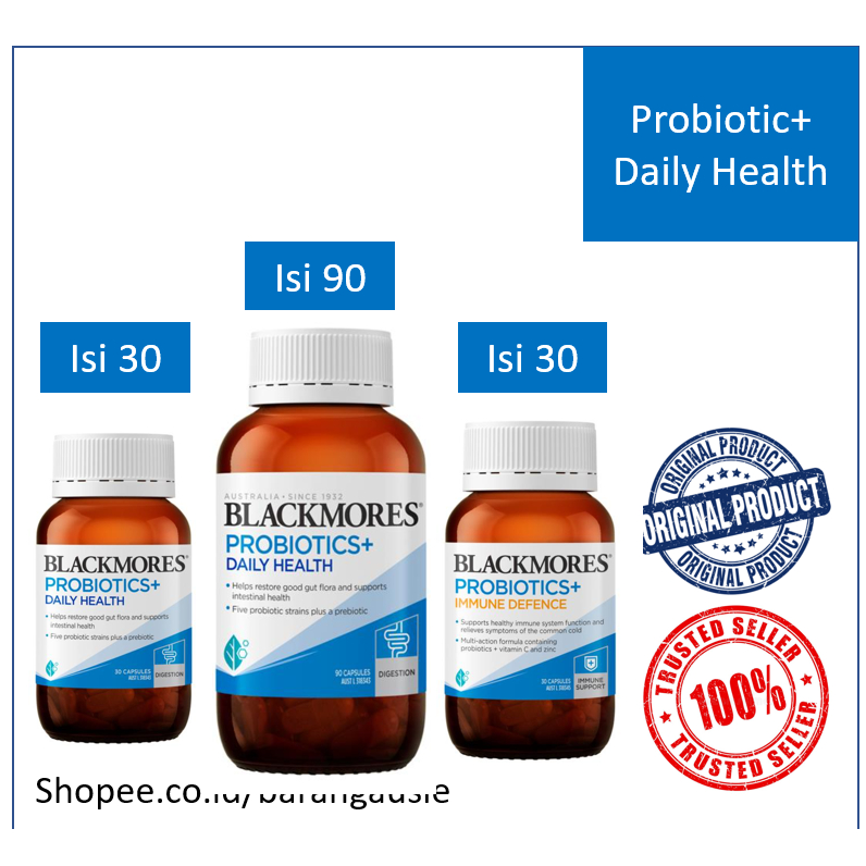 Jual Probiotics + Daily Health Gerd Immune Isi 30/90 Kapsul Probiotic