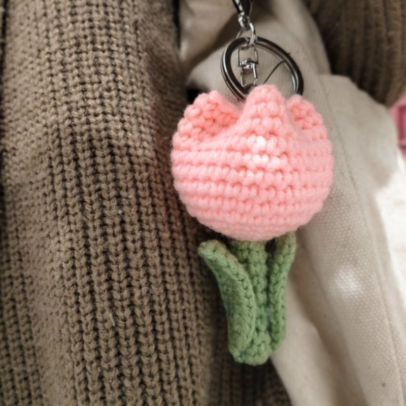Jual Tulip Keychain ๋࣭ ࣪ ˖ ࿐࿔ | Shopee Indonesia