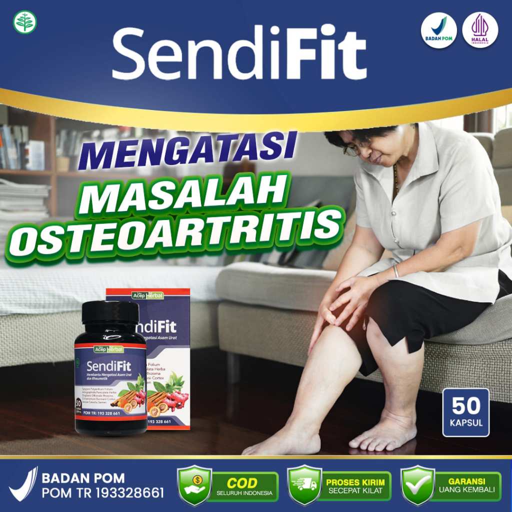 Jual Herbal Sendifit Obat Osteoartritis Rheumatoid Arthritis Gout