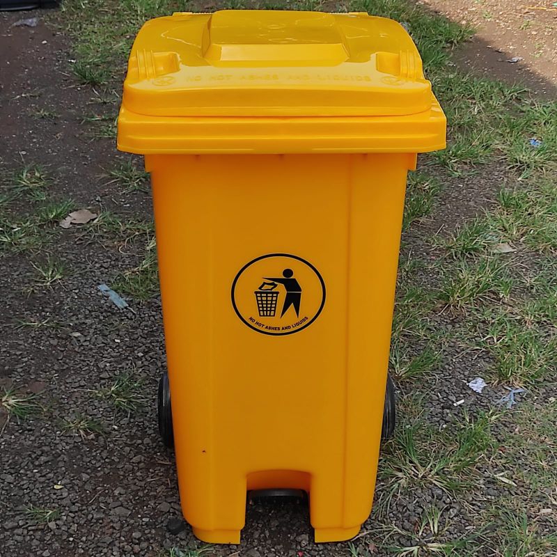 Jual Tempat Sampah Besar Roda 120 Liter Injak | Shopee Indonesia